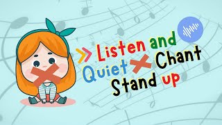 ⭐️Listen and Quiet Chant Stand up CD1-T.2  My First English Adventure⭐️เพลงฝึกภาษาอังกฤษ