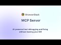 AI powered debugging: Fix broken test scripts in seconds with BrowserStack MCP