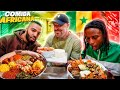 PROBANDO COMIDA AFRICANA POR PRIMERA VEZ 🇸🇳 *EN el FAMOSO BARRIO AFRICANO de LAVAPIES-MADRID*