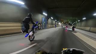 Stockholm Tunnels Bikelife Takeover Madcap Society Nightride 2024