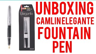 Unboxing Camlin Elegante Fountain Pen