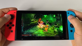 Hades | Nintendo Switch handheld gameplay