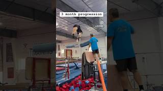 RELEASE BABY!!! #gymnastics #flips #highbar #winterarc #progression