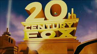 20th Century Fox (2007) (The Simpson Movie Variant) with 1977 Fanfare (PAL Version)