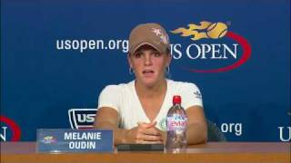 2009 US Open Press Conferences: M. Oudin (Quarterfinals)