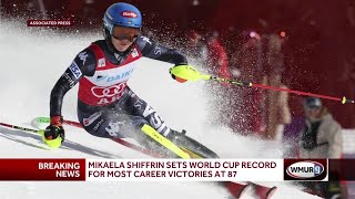 Mikaela Shiffrin wins slalom for record World Cup win 87