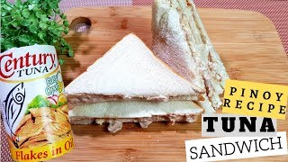 Tasty Tuna Sandwich - Pinoy Recipe