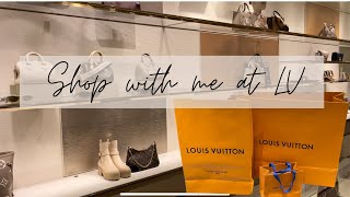 Let’s go buy a bag! Shop with me at Louis Vuitton | Shopping vlog