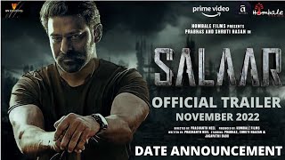 Salaar Movie Trailer I Official Teaser I Release Date I Salaar Trailer Release Date #salaar #prabhas