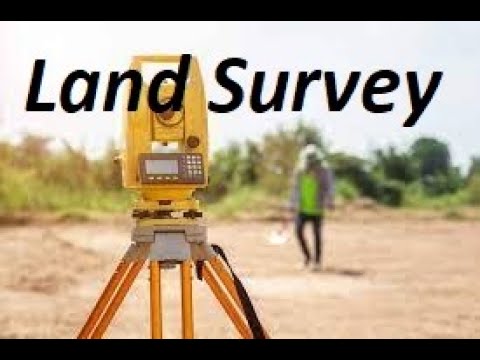 Land Survey Land Survey Details Land Survey Record Youtube