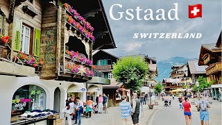 Gstaad Switzerland 🇨🇭| Walking Tour | the Oasis of Rich People