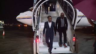 President returns home after concluding Official Visit to UAE