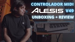 Controlador MIDI - Alesis V49 - Historia + Unboxing \u0026 Review | Joey Aguayo