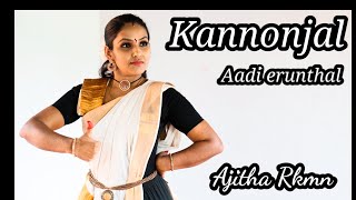 Kannoonjal Aadierunthal | Semiclassical dance cover | Ajitha Rkmn |