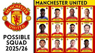 Manchester United Possible Squad 2025/26 Ft. Viktor Gyökeres, Nuno Mendes, Davies, Dani Olmo,....