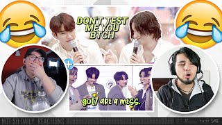 GOT7 being chaotic for 8 minutes straight + never give got7 handkerchiefs again | NSD REACTION