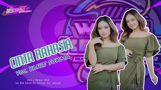 CINTA RAHASIA VOC  YANIS SUKMA || WONGKENENE MUSIC EDISI 7 OKTOBER 2023 LIVE BLOK KLEWIH JATITUJUH