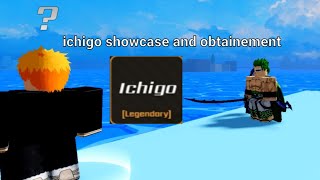 ichigo showcase and obtainement (verse piece)