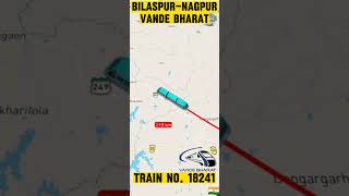 Bilaspur to Nagpur Vande Bharat Express | Train Number 18241 | #train #yourjourney #facts