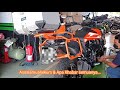 1000 KM 1st Service KTM 250 Adventure at Inti Deras Motor