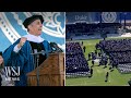 Duke Students Walk Out Ahead of Jerry Seinfeld Commencement Speech | WSJ News