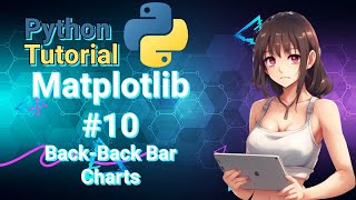 Python Data Science Tutorial: Matplotlib #10 Back-Back Bar Charts