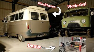 Upgrading The Uaz With Dead Land Rover Parts?!