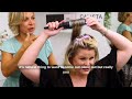 how to use the gogo mini hair dryer on mid length hair