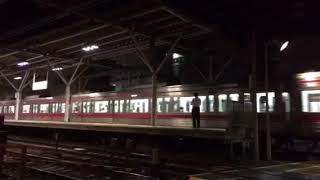 京王8000 8701 始発急行新宿 飛田給発車