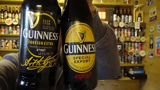 Guinness Special Export Vs Guinness Foreign Extra