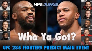 Jon Jones vs. Ciryl Gane: UFC 285 Fighters Predict Vacant Title Bout
