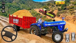 Heavy Tractor Trolley Cargo Simulator 3D - Farming Tractor Driver - Android Gameplay