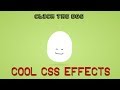 Css Egg Animation | cool css effects 2019