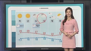 [날씨클릭] 서쪽 초여름 더위…남해안·제주 '강한 바람' / 연합뉴스TV (YonhapnewsTV)