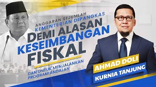 Anggaran Sejumlah Menteri Dipangkas, Demi Alasan Keseimbangan Fiskal