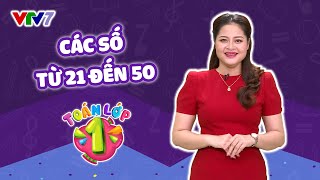 Bài 22: Các số từ 21 đến 50 | TOÁN 1 | VTV7