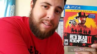 UNBOXING RED DEAD REDEMPTION 2 ULTIMATE EDITION