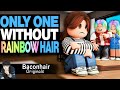 I Am The Only One Without Rainbow Hair | roblox brookhaven 🏡rp