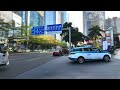 shenzhen 2025 4k hdr walking in the downtown area of ​​shenzhen futian district