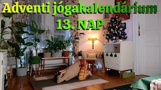 Adventi jógakalendárium- 13. nap