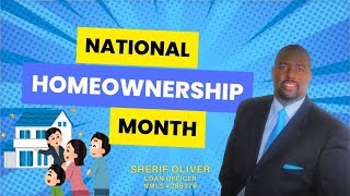 National Homeownership Month