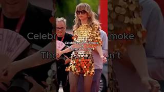"Shocking Celeb Smokers vs Non-Smokers!" #celebs, #celebrities, #smoking, #youtubeshorts