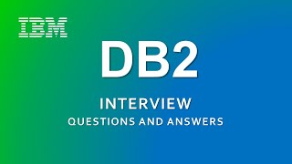 DB2 Interview Questions and Answers | IBM | RDBMS | Database Interview |