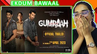 Gumraah Official Trailer REACTION | Aditya Roy Kapur | Mrunal Thakur | Neha M.