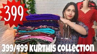 ONLY 399 kurthis collection🎁Dont miss it❤️