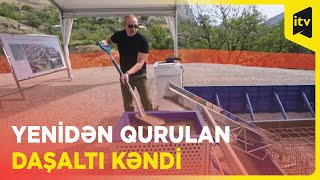 Dövlət başçısı Şuşanın Daşaltı kəndinin yenidən qurulması ilə bağlı görüləcək işlərlə tanış olub