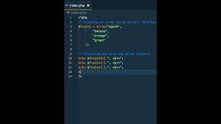 🔍 Learn PHP arrays with array()! 📚 Master the basics of arrays in PHP #phptutorial #php #coding