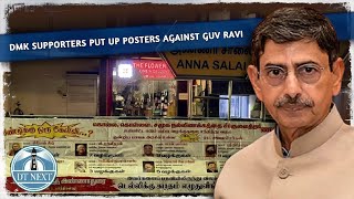 DMK supporters put up posters against Guv Ravi | Dt Next