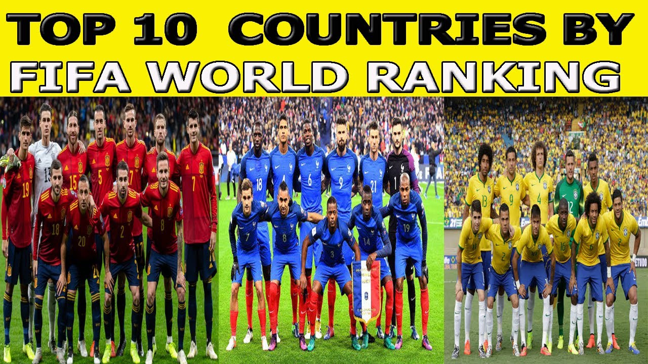 Fifa World Rankings Of Mens National |teams Ranking| Amazing Things ...