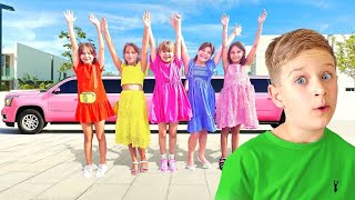 Diana's Glam Day and Exciting Entertainment with Roma and Oliver - Adventures with Diana and Roma